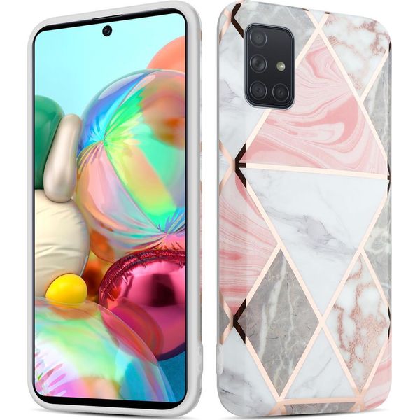 Cadorabo Custodia Protettiva Per Samsung Galaxy A51 5G In Tpu Grigio Custodia Per Cellulare Custodia Cover-image