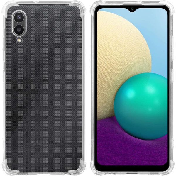 Custodia Cadorabo Per Samsung Galaxy A02 / M02 In Full Transparent Cover Protettiva In Tpu Flessibile Silicone Cover Cover Cover Cover Telefono Cellulare-image