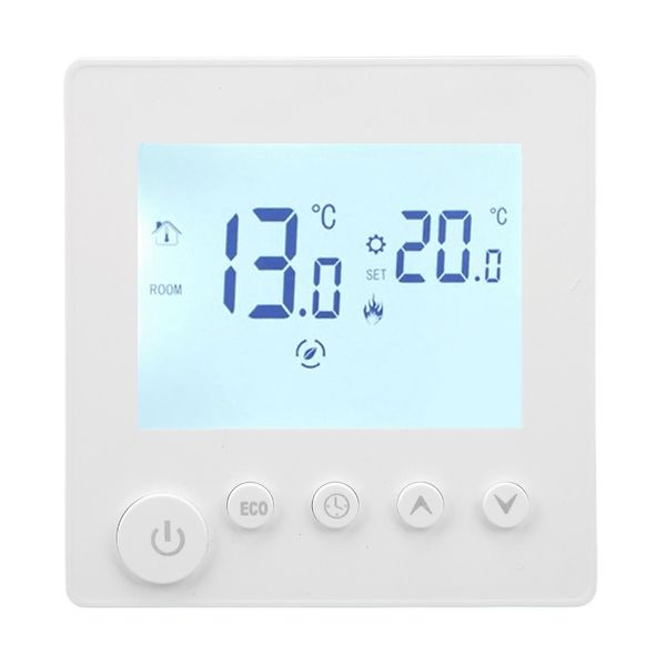 Termostato Digitale, Termostato Di Riscaldamento, Regolatore Del Termostato, Termostato Temporizzato, Termostato Programmabile, Termostato-image