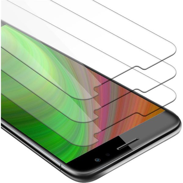 Cadorabo 3X Proteggi Schermo Blindato Per Huawei Nova Plus In Vetro Temperato Trasparente-image