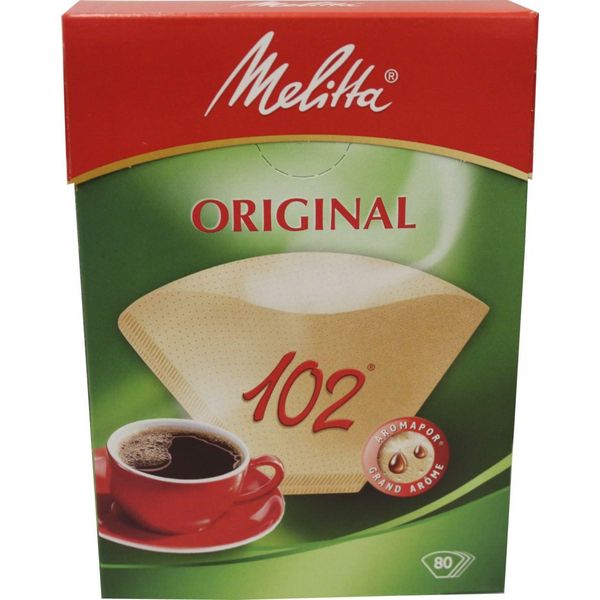 Melitta 6771421 Filtro Caffè 102 | 80 Pezzi | Per Macchine Da Caffè-image