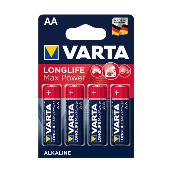 20X Varta 46836 Longlife Max Power LR6/AA (Mignon) (4706) - Pila Alcalina Al Manganese (Alcalina), 1,5 V-image