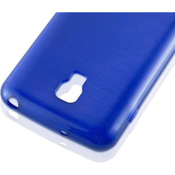 Cadorabo Custodia Per Lg L7 Ii (2A Sim) Cover Protettiva In Blu Custodia Protettiva In Silicone Tpu Cover-image