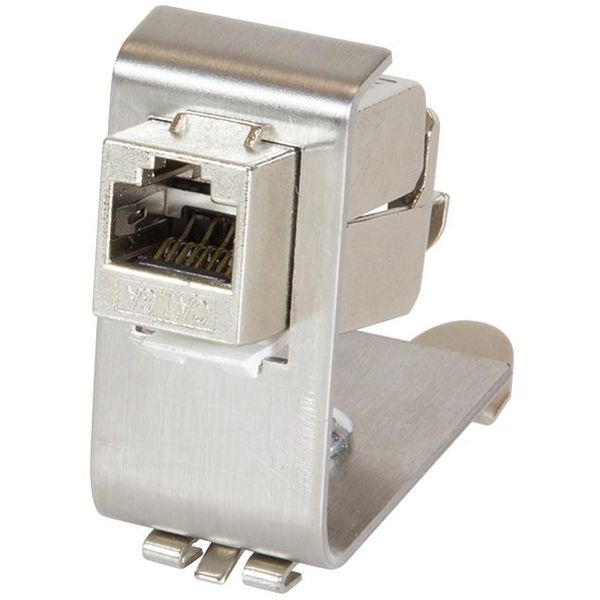 Adattatore Per Guida Top-Hat Logilink Per 2 Moduli Keystone, Metallo-image