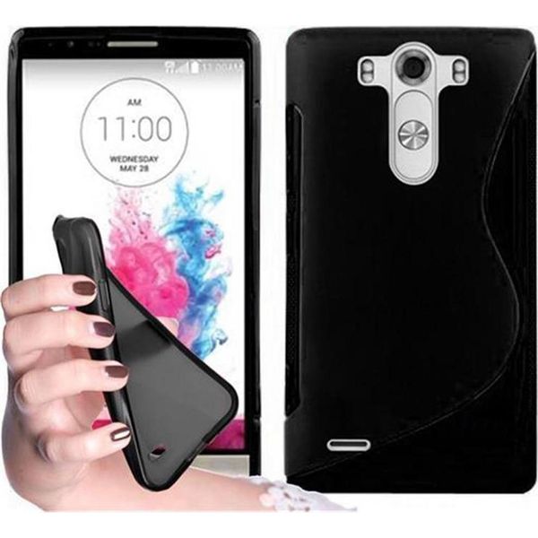 Cadorabo Custodia Protettiva Per Lg G3 Cover In Nero Custodia Per Cellulare Tpu Custodia In Silicone-image