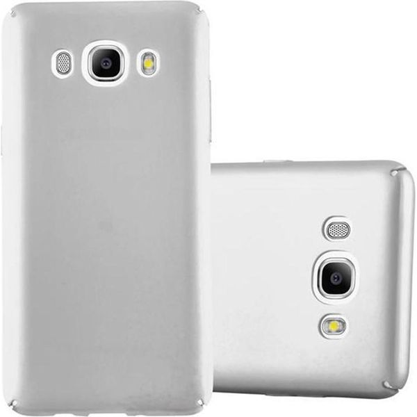 Cadorabo Cover Per Samsung Galaxy J5 2016 Cover Protettiva In Argento Custodia Rigida Per Telefono Cellulare Cover Case-image