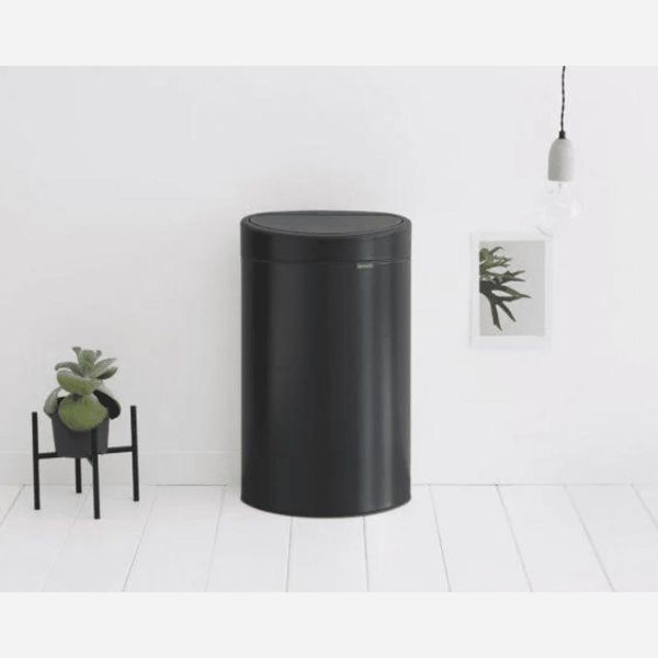 Cestino Touch New 40 L Con Inserto In Plastica (L: 43,5 Cm, P: 30,2 Cm, H: 72,7 Cm)-image