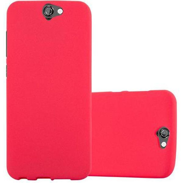 Cadorabo Custodia Protettiva Per Htc One A9 Custodia In Rosso Per Telefono Cellulare Tpu Etui Cover Case-image