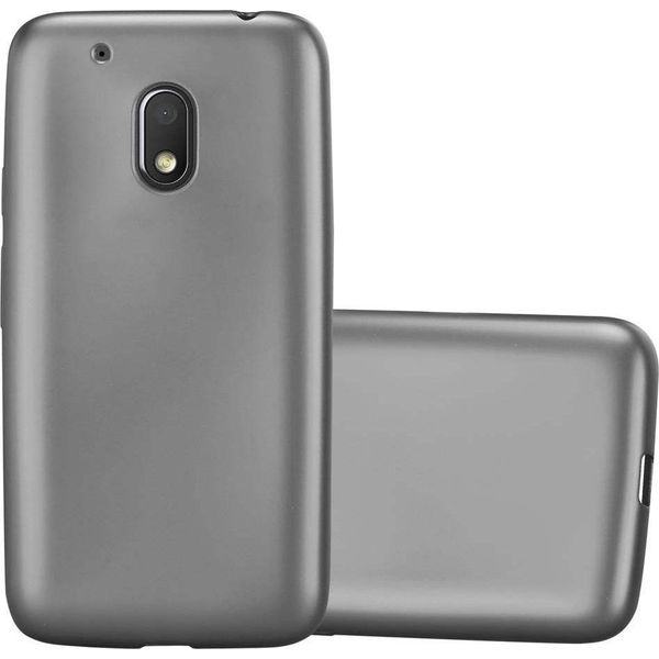 Cadorabo Copertura Protettiva Per Motorola Moto G4 Play In Grigio Custodia Del Telefono Cellulare Custodia In Silicone Tpu Custodia Cover-image