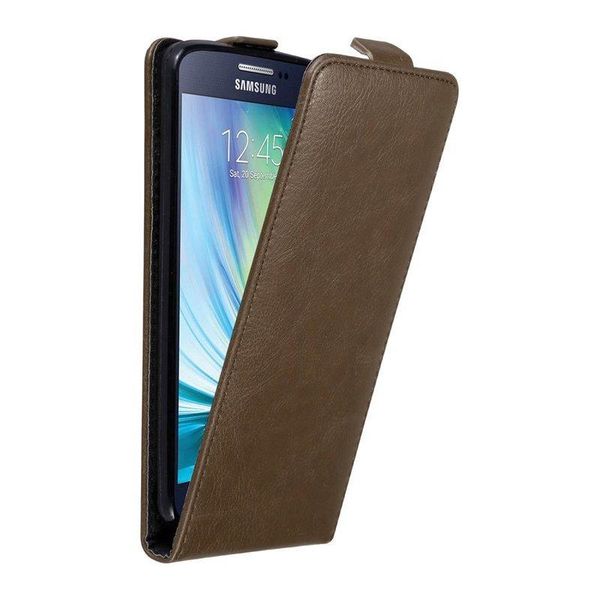Cadorabo Cover Per Samsung Galaxy A5 2015 Copertura Protettiva In Marrone Flip Case Custodia Del Telefono Cellulare Cover-image