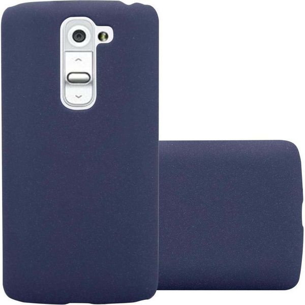 Cadorabo Custodia Protettiva Per Lg G2 Mini Custodia In Blu Custodia Rigida Per Telefono Cellulare Cover-image