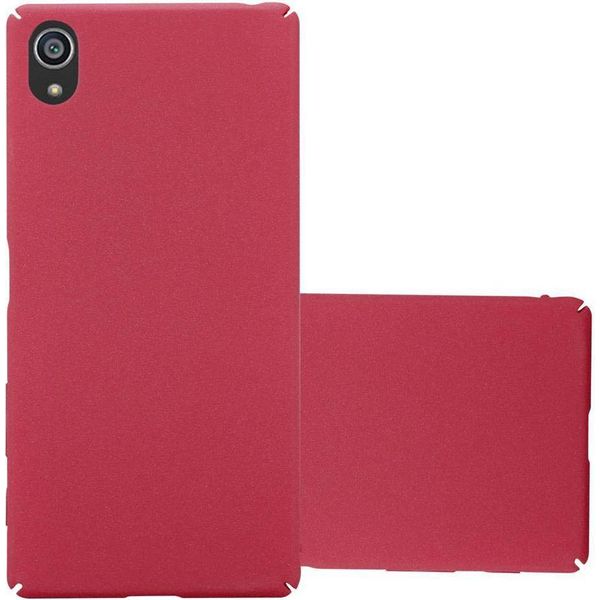 Cadorabo Custodia Protettiva Per Sony Xperia Z5 In Rosso Custodia Rigida Per Telefono Cellulare Cover-image