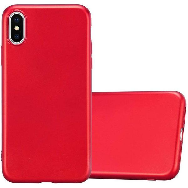 Cadorabo Custodia Protettiva Per Apple Iphone Xs Max In Rosso Custodia Del Telefono Cellulare Tpu Custodia In Silicone Cover Case-image