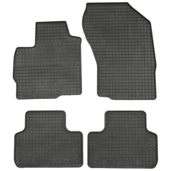 Per Peugeot 4008 Dal 05/2012 Tappetini In Gomma Petex 4 Pezzi Neri Per Tutte Le Stagioni Tappetini In Gomma Per Pavimento-image