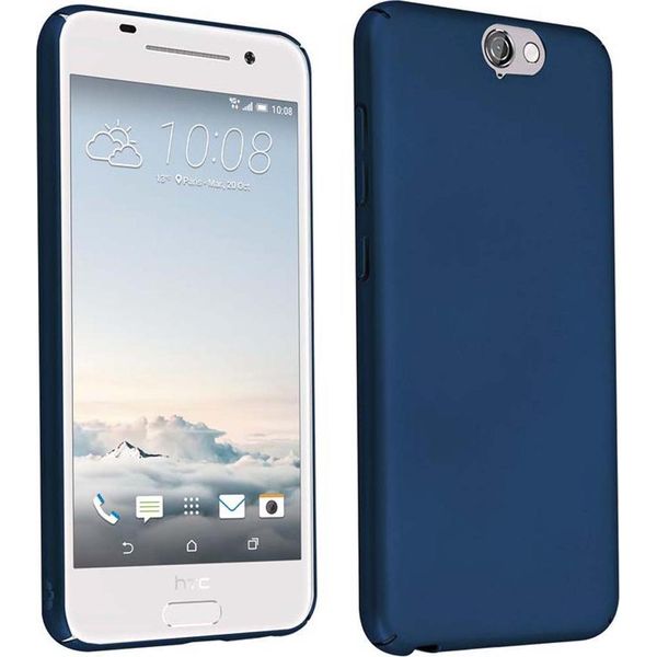 Custodia Cadorabo Per Htc One A9 Cover Protettiva In Blu Custodia Rigida Cover Per Telefono Cellulare-image