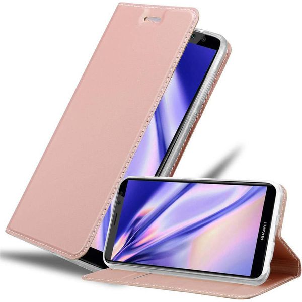 Cadorabo Custodia Per Cellulare Per Huawei Mate 10 Lite Custodia Protettiva In Rosa Cover Etui Book Case Booklet-image