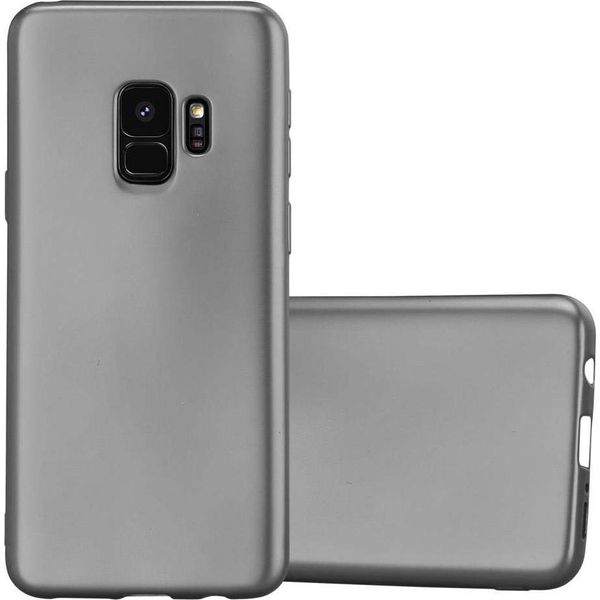 Cadorabo Custodia Protettiva Per Samsung Galaxy S9 In Grigio Custodia Del Telefono Cellulare Custodia In Silicone Tpu Cover Case-image