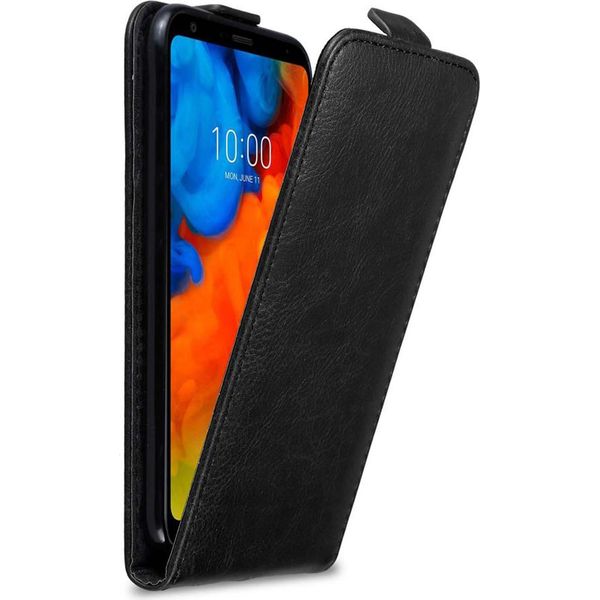 Cadorabo Cover Per Lg Q Stylus Cover Protettiva In Nero Flip Case Custodia Per Telefono Cellulare Case Cover-image