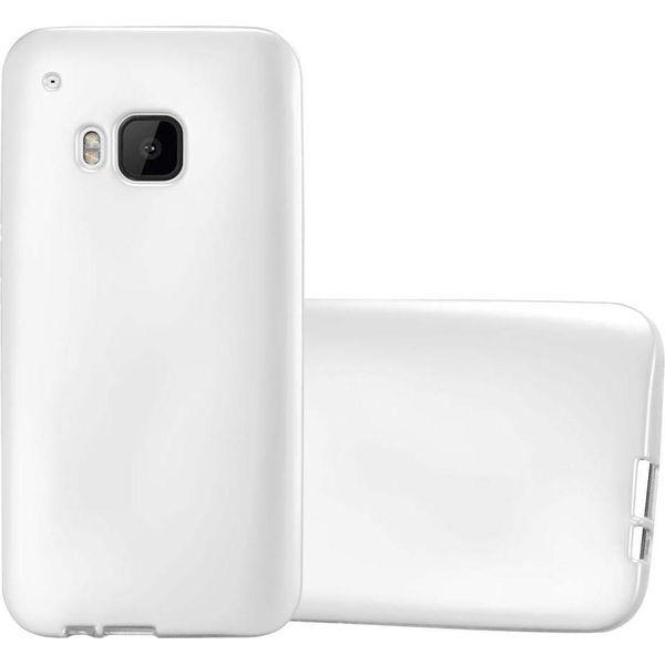 Cadorabo Custodia Protettiva Per Htc One M9 In Argento Custodia Del Telefono Cellulare Tpu Custodia In Silicone Cover Case-image