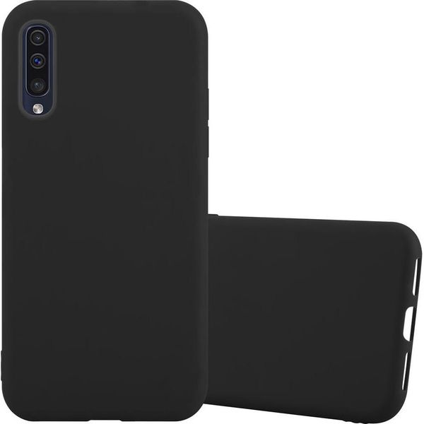 Cadorabo Custodia Per Samsung Galaxy A50 4G / A50S / A30S Custodia Protettiva In Nero Custodia Per Cellulare Custodia In Silicone Tpu Cover-image