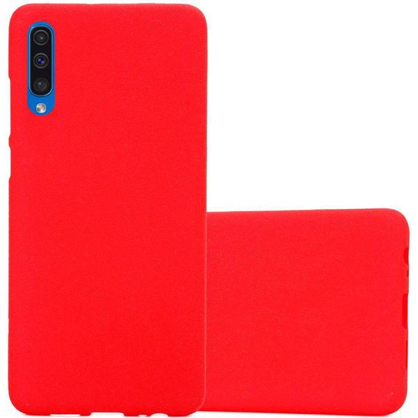 Cadorabo Custodia Protettiva Per Samsung Galaxy A50 4G / A50S / A30S Custodia In Rosso Per Telefono Cellulare Tpu Etui Cover Case-image