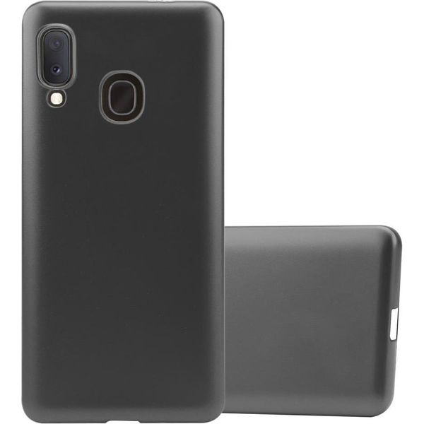 Cadorabo Custodia Protettiva Per Samsung Galaxy A10E / A20E Custodia In Grigio Telefono Cellulare Tpu Silicone Custodia Cover Case-image