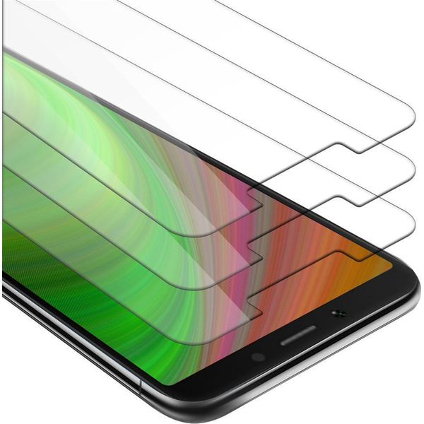 Cadorabo 3X Pellicola Blindata Per Xiaomi Redmi 6A Pellicola Protettiva In Vetro Protettivo Trasparente Per Schermo Temperato-image