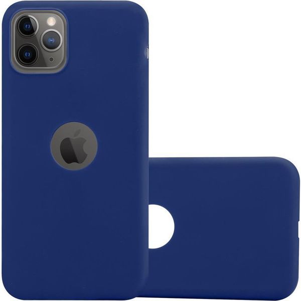 Cadorabo Custodia Per Apple Iphone 11 Pro Max Custodia Protettiva In Blu Custodia Per Telefono Cellulare Custodia In Silicone Tpu Cover-image