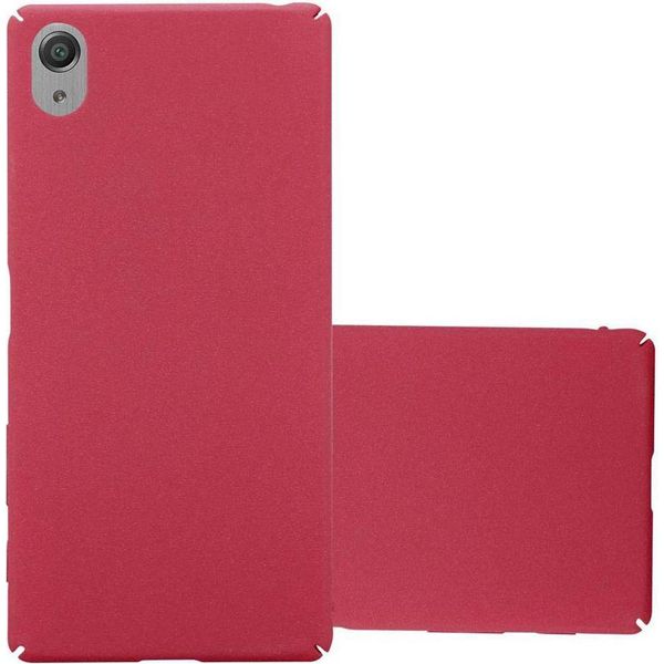 Cadorabo Custodia Protettiva Per Sony Xperia X In Rosso Custodia Rigida Per Telefono Cellulare Cover-image