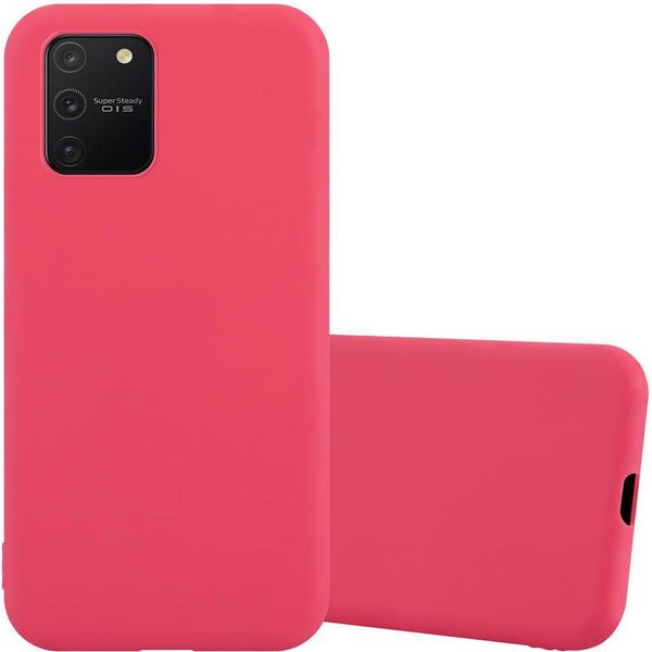 Custodia Cadorabo Per Samsung Galaxy A91 / S10 Lite / M80S Custodia Protettiva In Rosso Custodia Per Cellulare Tpu Custodia In Silicone Cover-image