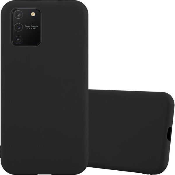 Custodia Cadorabo Per Samsung Galaxy A91 / S10 Lite / M80S Custodia Protettiva In Nero Custodia Per Cellulare Tpu Custodia In Silicone Cover-image