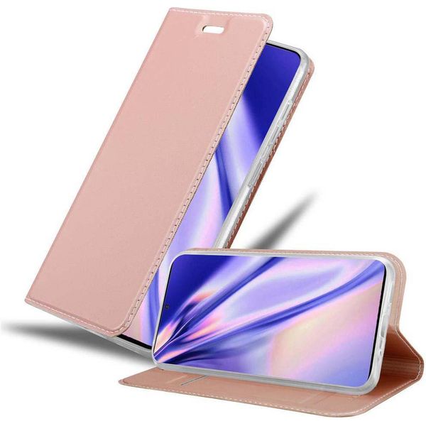 Cadorabo Custodia Per Cellulare Per Samsung Galaxy S20 Plus Custodia Protettiva In Rosa Cover Etui Book Case Booklet-image