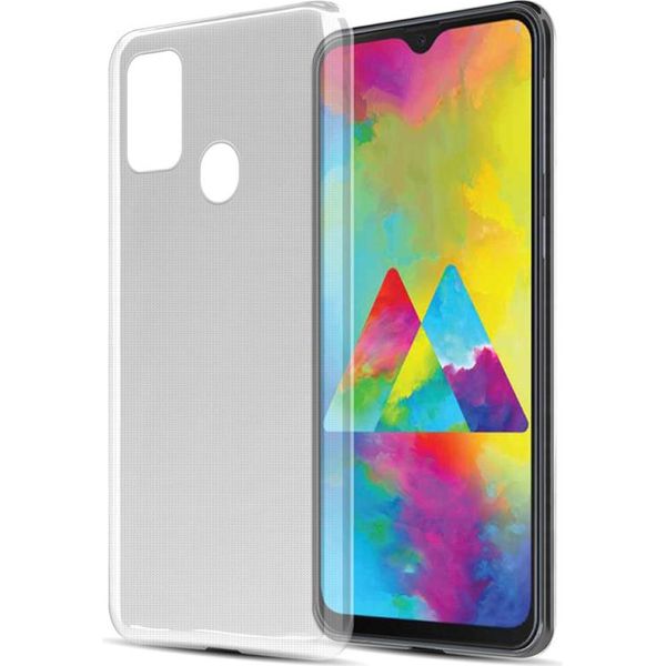 Cadorabo Cover Per Samsung Galaxy M21 / M30S Cover Protettiva In Trasparente Cover Protettiva Tpu Silicone Cover Custodia-image