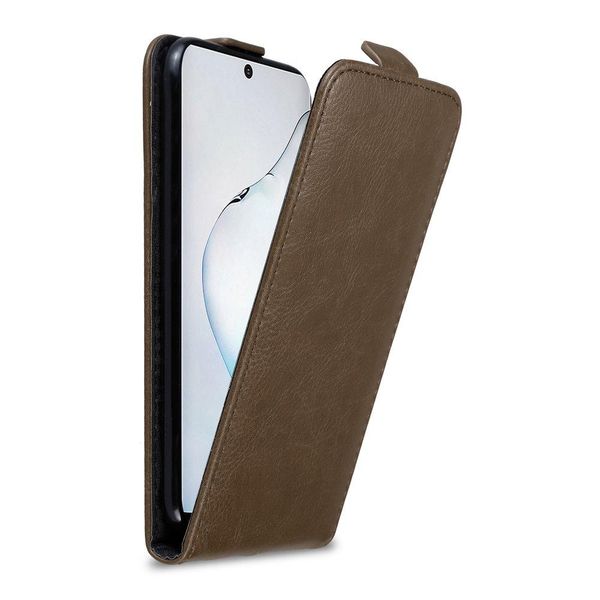 Cadorabo Cover Per Samsung Galaxy Note 10 Cover Protettiva In Marrone Flip Case Custodia Per Telefono Cellulare Cover-image