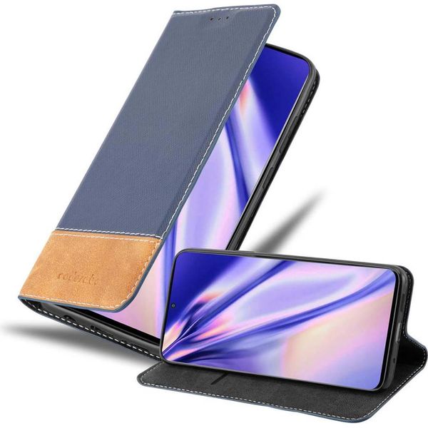 Cadorabo Custodia Per Samsung Galaxy S20 Custodia Protettiva In Blu Shandy Custodia Book Case Custodia In Similcuoio-image