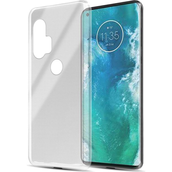 Cadorabo Cover Per Motorola Moto Edge+ Cover Protettiva In Tpu Naturale Custodia In Silicone Cover Case-image