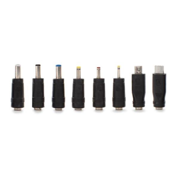 Set Universale Di 8 Connettori Cc Per Spina Maschio Da 2,1 X 5,5 Mm-image