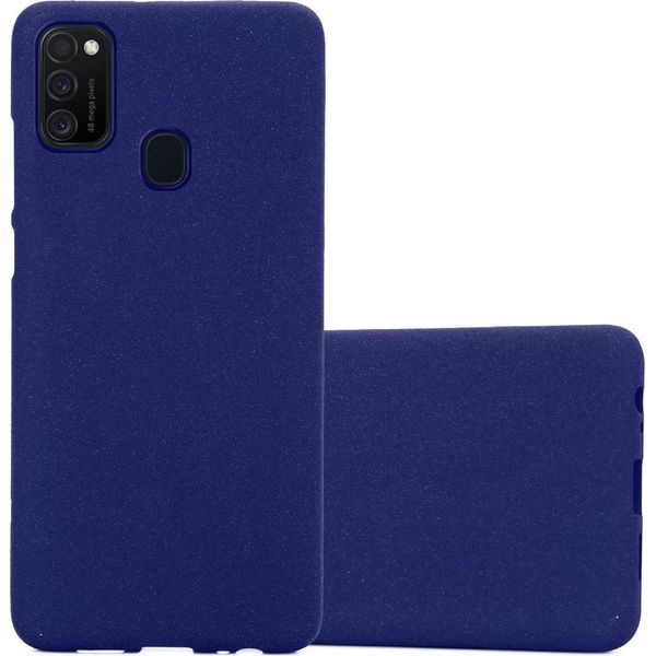 Cadorabo Custodia Protettiva Per Samsung Galaxy M21 / M30S In Blu Custodia Per Telefono Cellulare Tpu Etui Cover Case-image