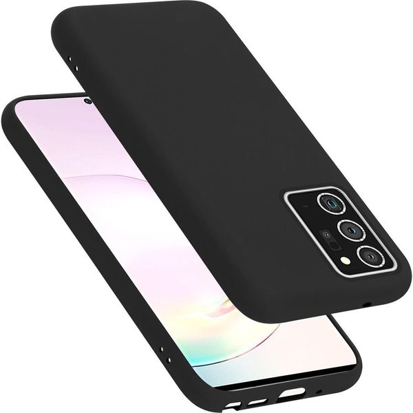 Cadorabo Custodia Protettiva Per Samsung Galaxy Note 20 Plus Custodia In Nero Per Telefono Cellulare Custodia Cover Tpu Etui-image