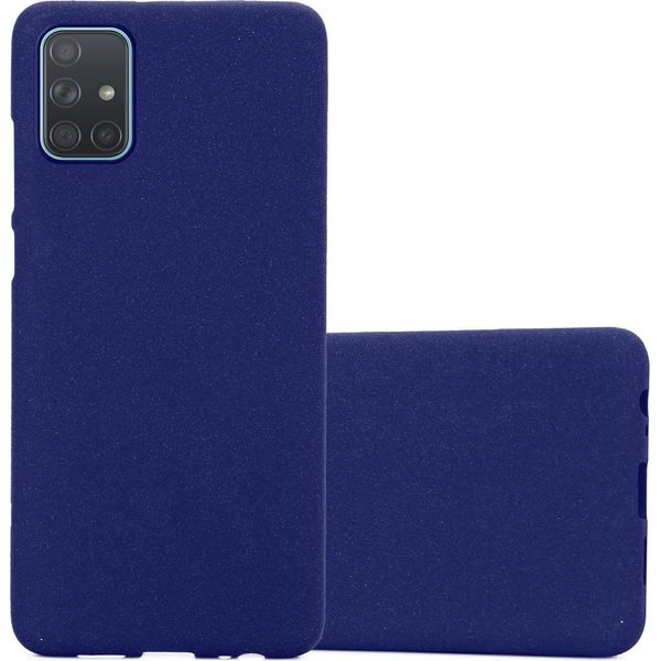 Cadorabo Custodia Protettiva Per Samsung Galaxy A71 4G In Blu Custodia Del Telefono Cellulare Tpu Etui Cover Case-image