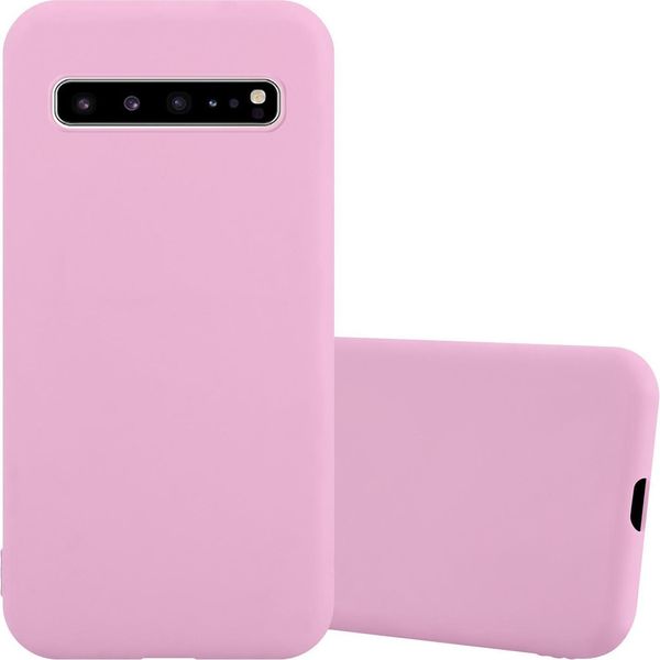 Cadorabo Custodia Per Samsung Galaxy S10 5G Custodia Protettiva In Rosa Custodia Del Telefono Cellulare Tpu Silicone Custodia Cover-image