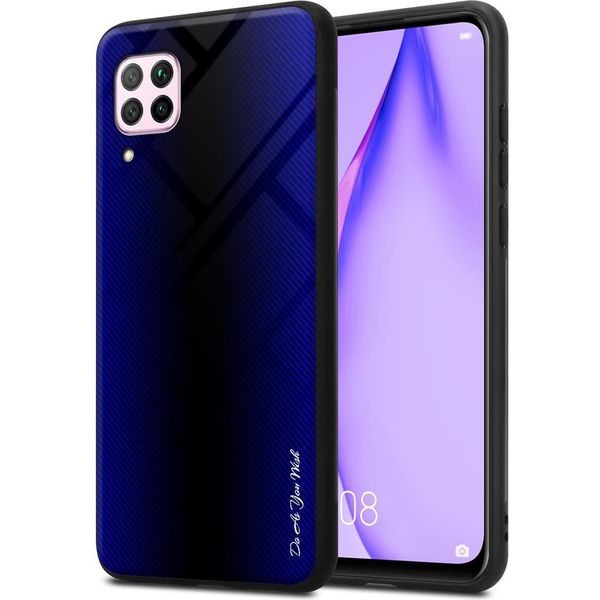 Cadorabo Cover Per Huawei Nova 6 Se / P40 Lite / Nova 7I Cover Protettiva In Viola Custodia Del Telefono Cellulare Tpu Etui Cover Case Tempered-image