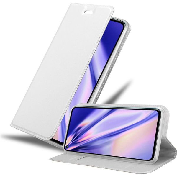 Cadorabo Custodia Per Cellulare Per Honor 20 Pro Custodia Protettiva In Argento Cover Etui Book Case Booklet-image