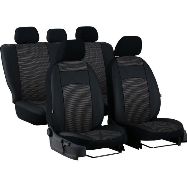 Coprisedili Auto Coprisedili Universali Per Renault Thalia Ii Set Nero-image
