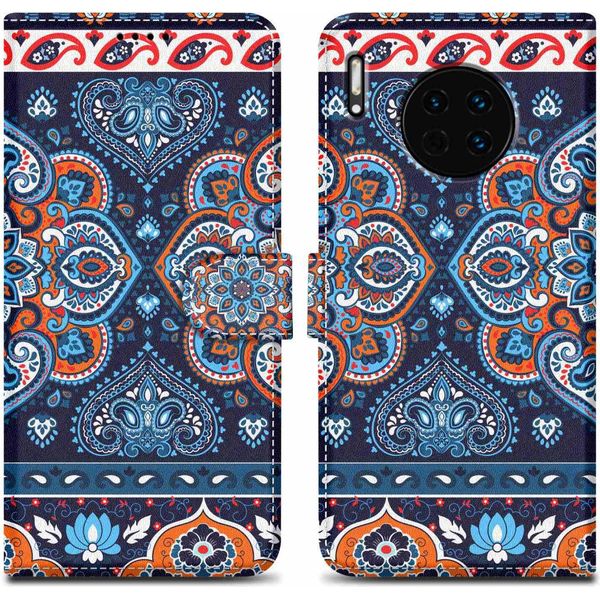 Cadorabo Custodia Protettiva Per Huawei Mate 30 Case Design Blu Custodia Per Telefono Cellulare Custodia Protettiva Custodia Magnetica Custodia Cover-image