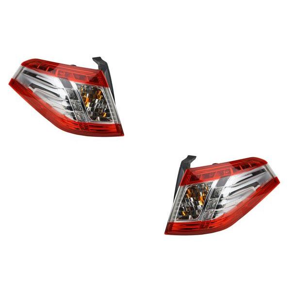 Johns, Luce Posteriore Combinata A Led Adatta A Peugeot 508 11/10- Set Esterno A Sinistra E A Destra-image