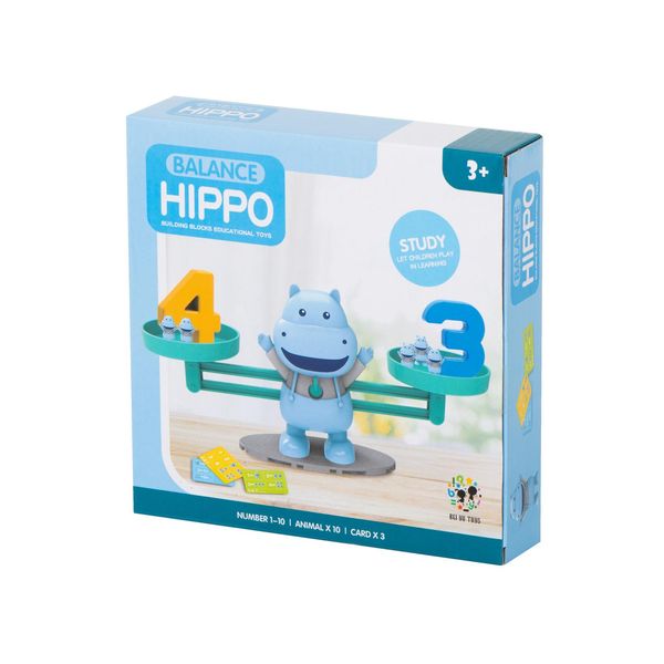 Aga Bilancia Didattica Con Numeri - Hippo-image