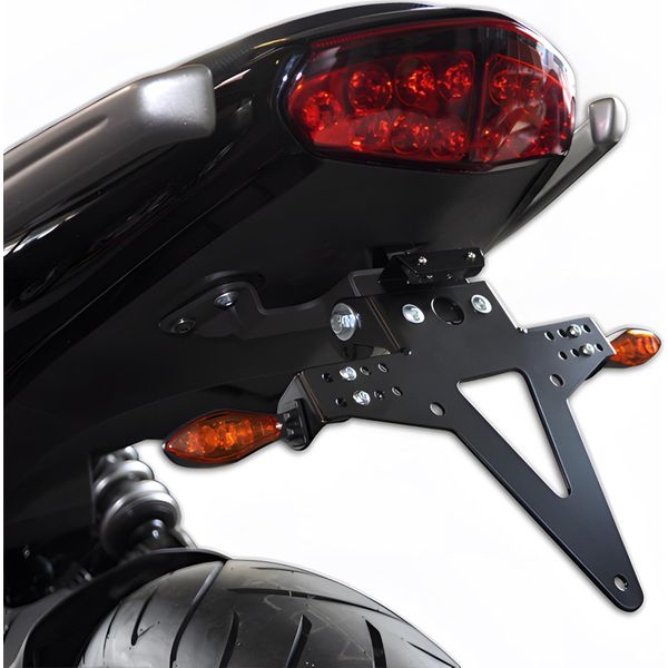 Zieger Classic Portatarga Completo Compatibile Con Kawasaki ER-6 N/F Bj 2009-11-image