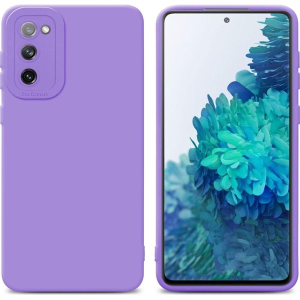 Cadorabo Cover Per Samsung Galaxy S20 Fe Cover Protettiva In Tpu Viola Custodia In Silicone Custodia Del Telefono Cellulare-image
