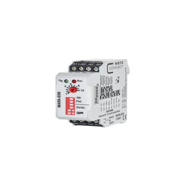Metz Connect 11065727 Mark-E08 Relè Orario Multifunzionale 24 V/Ac, 24 V/Dc 1 Pz-image
